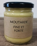 moutarde fine et forte 200g